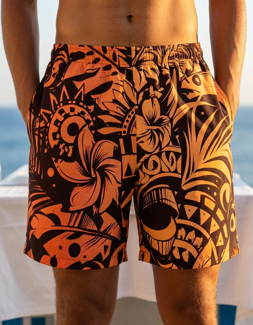 Honua Lehua men's swim trunks