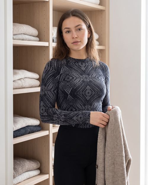 Glacier Knurl Base Layer Top