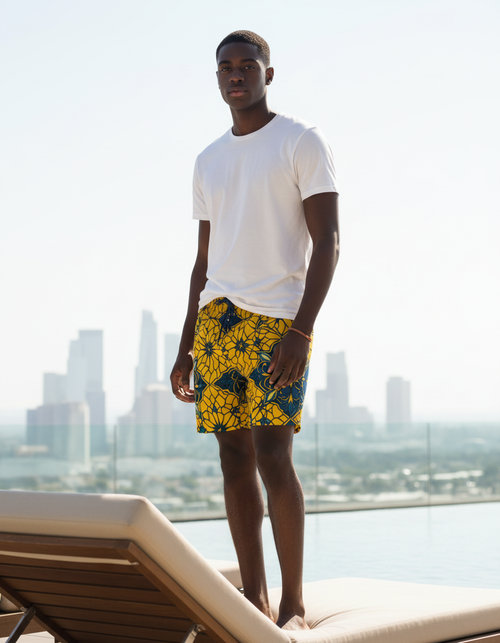 Istanbul men's swim trunks