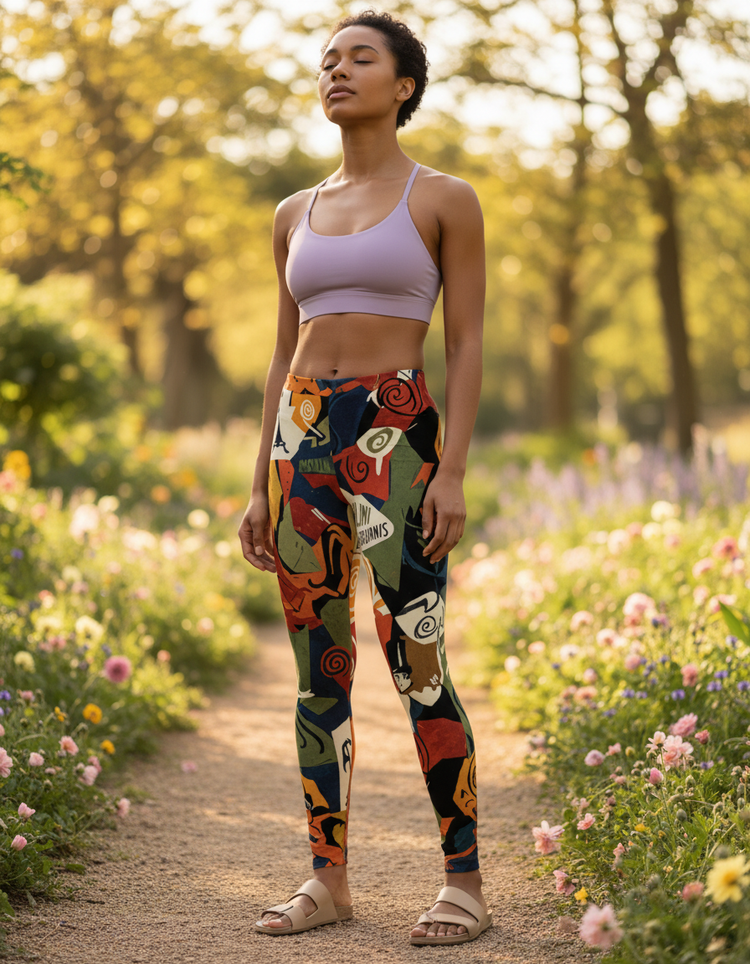 Women's Toulouse-Lautrec Poster Palette Leggings