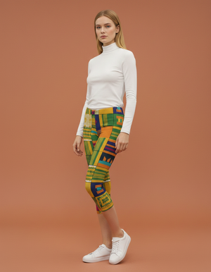 Sycamore Ubuntu Leggings Capri Leggings — Dripper