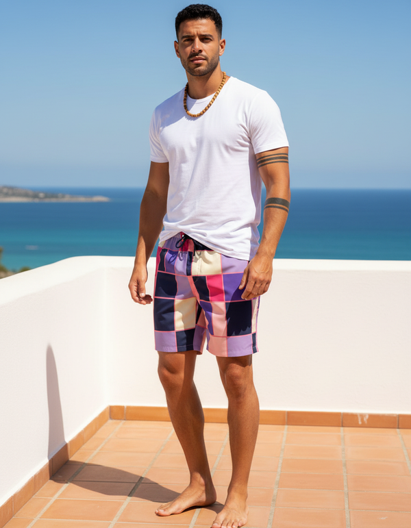 Men's Swim Trunks in Spectrum