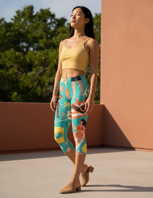 Pool Collection Capri Leggings capri leggings