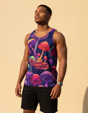 Fungi Tank Top Men's Tank Top — Dripper