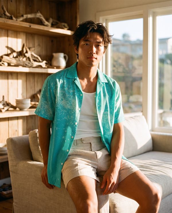 Glitch Collection hawaiian shirts