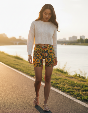 Zarif women's short shorts