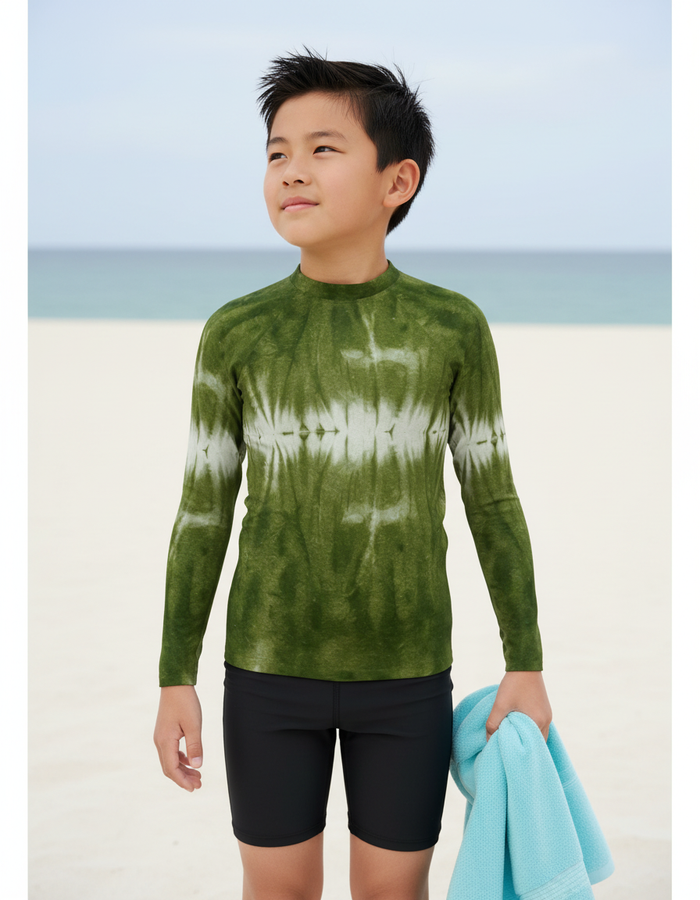 Rashguard — Youth Sycamore Aqua