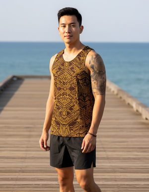 Men's Aoi men's tank tops