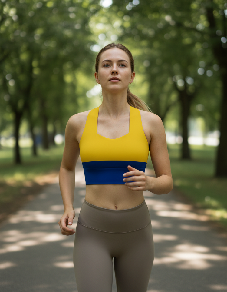 Cumbia Longline Sports Bra