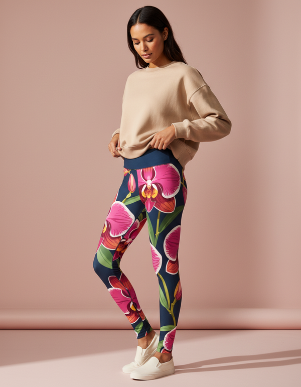 Orchid Collection leggings