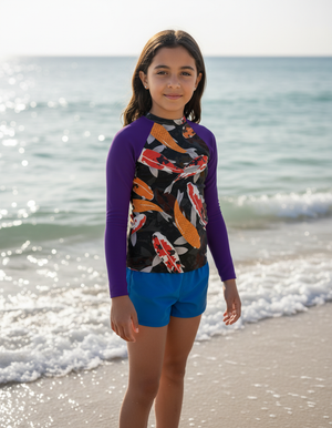 Nami Rash Guard Youth Rash Guard — Lolekai