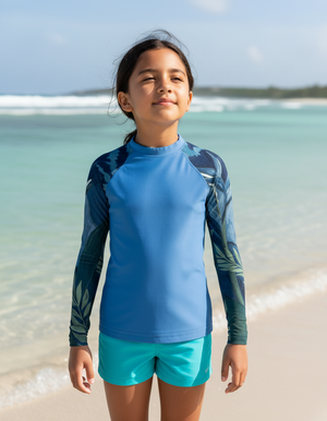 Marina Tropique Kids Rash Guard bikini — Dripper