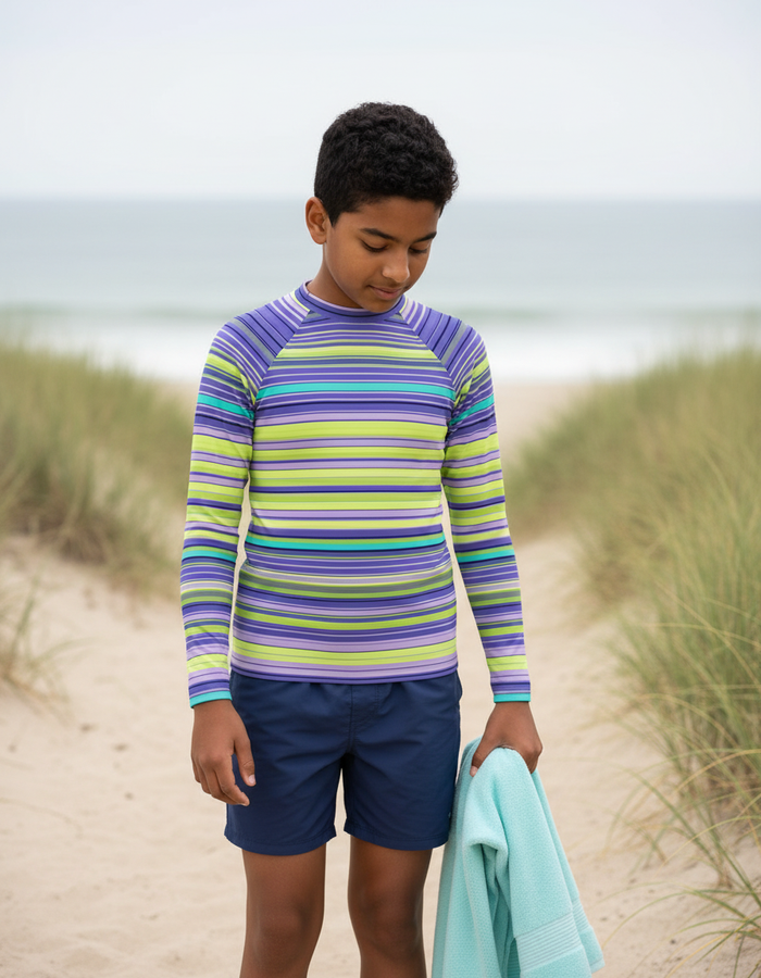 Rashguard — Youth Rhodonite Eclipse