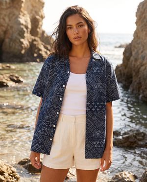 Ou women's hawaiian shirts