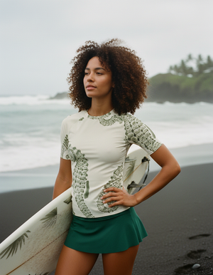 Women's Sycamore Abyss women's short-sleeve rashguards