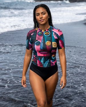 Women's Pele women's rashguards