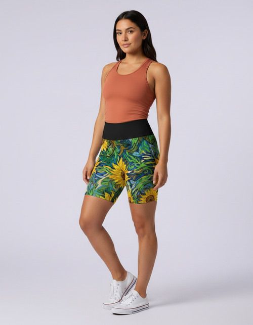 Elysium Yoga Shorts Yoga Shorts — Dripper