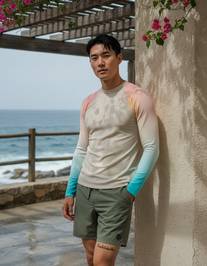 Angora Prism Rash Guard Men's Rashguard — Dripper