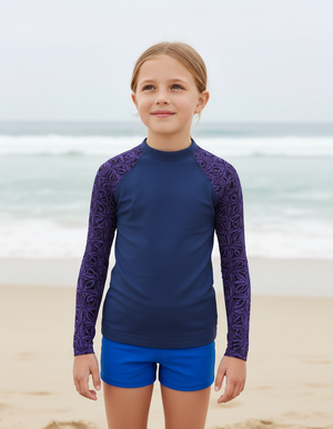 Kids Rhodonite Chord kids rashguards
