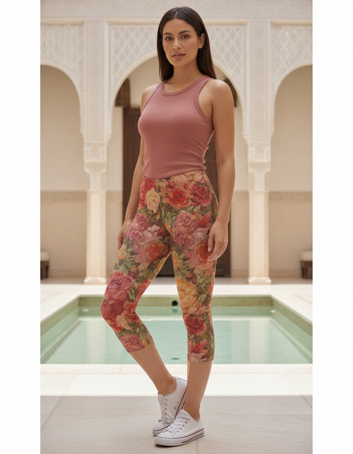 Impression Capri Leggings Capri Leggings — Dripper