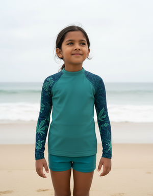 Alexandrite Kumo Rash Guard Kids Rash Guard — Dripper