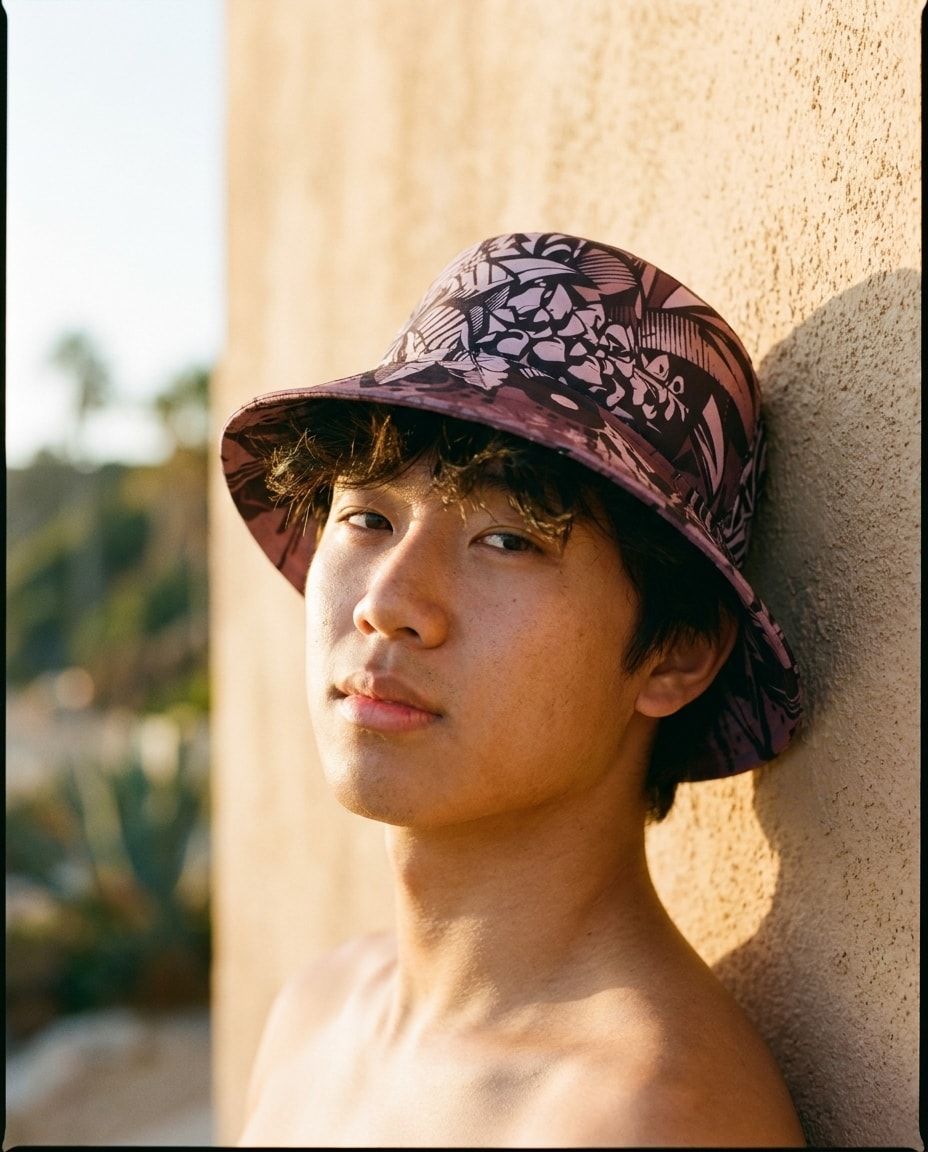 Burnished Lilac Lani Kai bucket hats — view 1 of 2