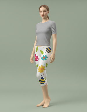 Buzz Capri Leggings Capri Leggings — Dripper