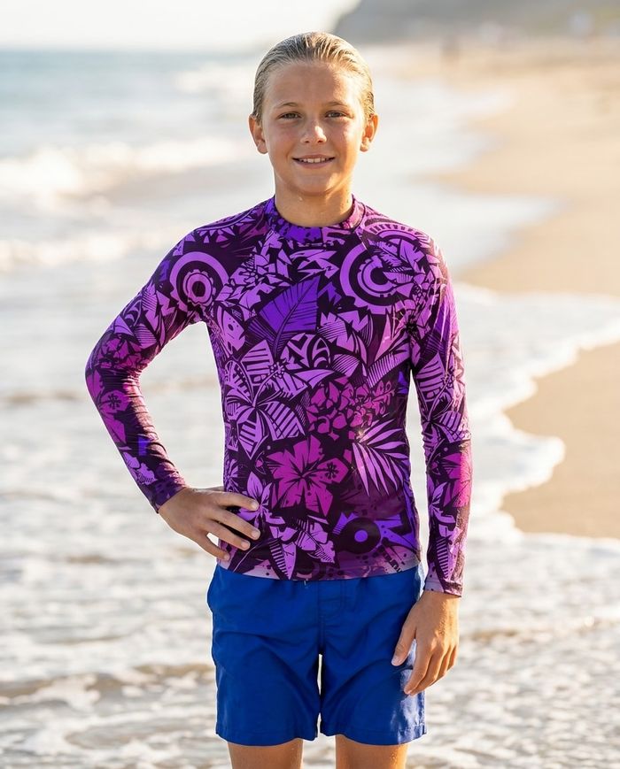 Rashguard — Boys Lani Poni