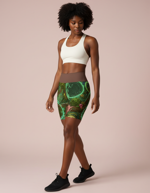 Elysium Yoga Shorts Yoga Shorts — Dripper
