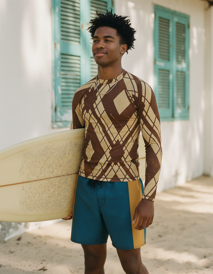 Rashguard — Men's Amber Haze Duet
