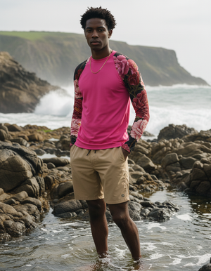 Blossom Rash Guard Men's Rashguard — Dripper