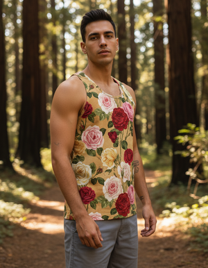 Blossom Tank Top Men's Tank Top — Dripper