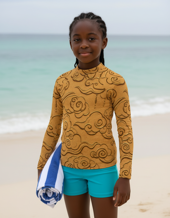 Rashguard — Kids Amber Haze Zephyr