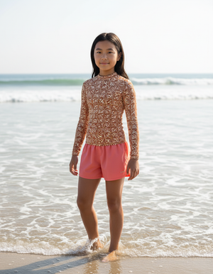 Youth Coffee Bean Chord youth rashguards