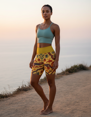 Tazar yoga shorts