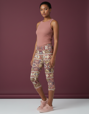 Dusty Rose Estilo leggings