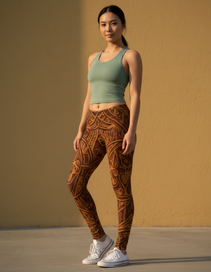 Mana full-length leggings