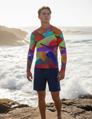 Kindle Rash Guard Men's Rashguard — Dripper