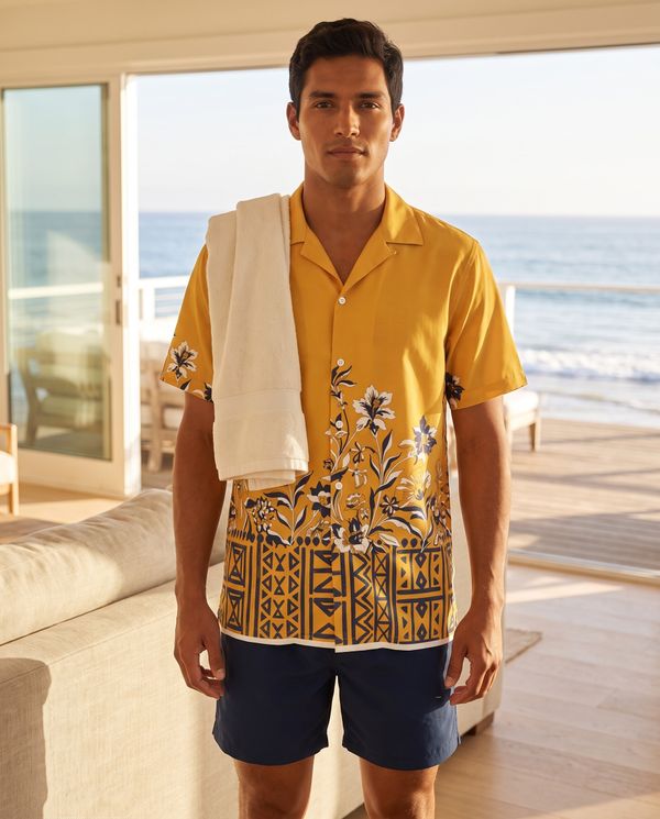 Kapa men's hawaiian shirts