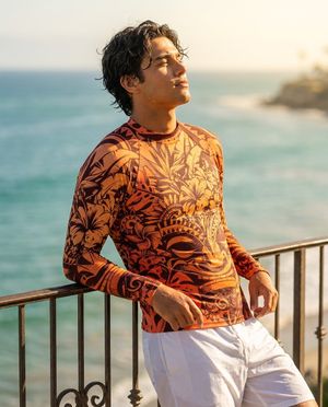 Men's Honua Lehua men's rashguards