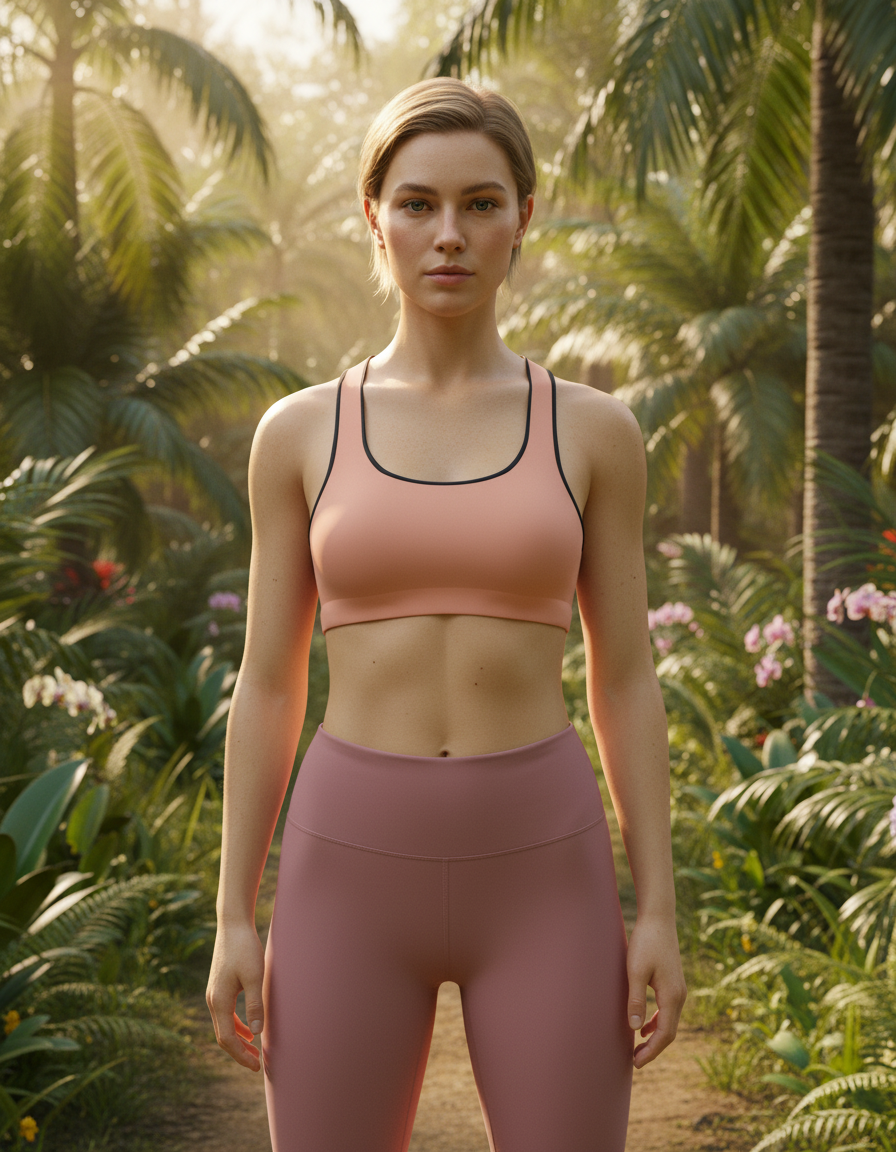 Classic Sports Bra in Sherbet