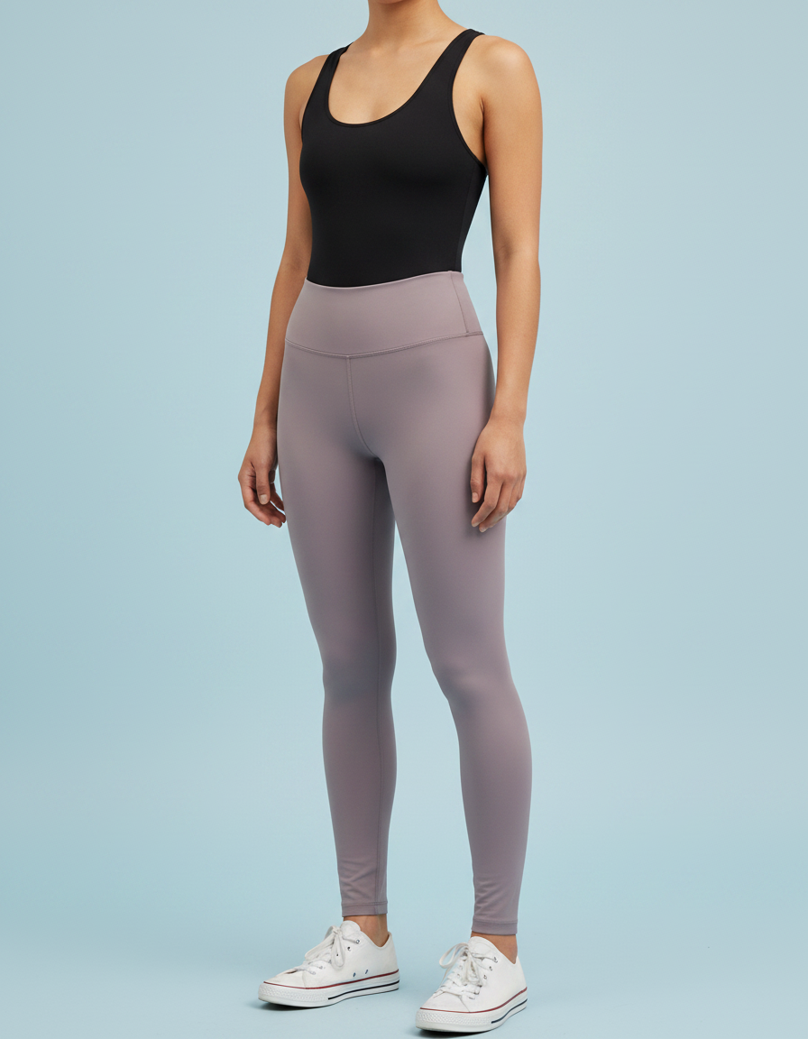 Full-Length Leggings in Burnished Lilac