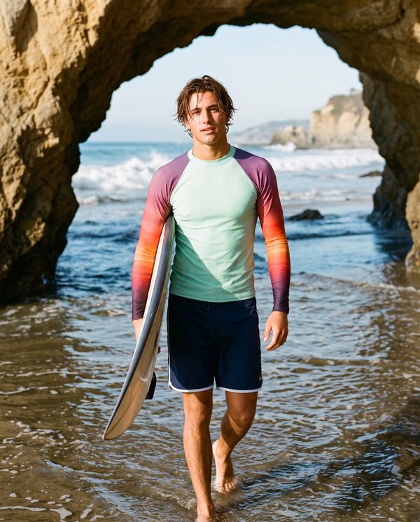 Men's Sunset Rash Guard