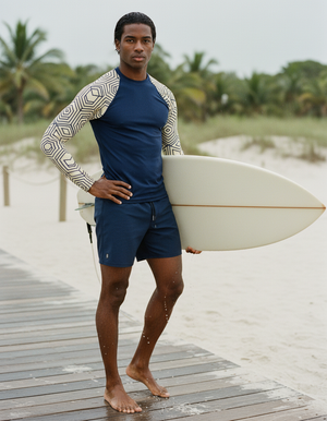 Haruka Rash Guard Men's Rashguard — Dripper