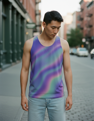 Men's Rhodonite Nebula tank tops