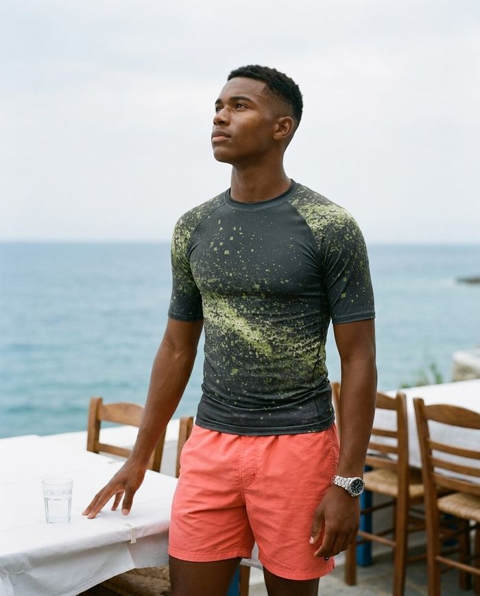 Rashguard — Men's Acacia Pixelate