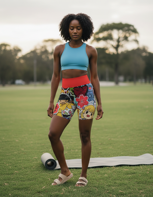 Yurei yoga shorts