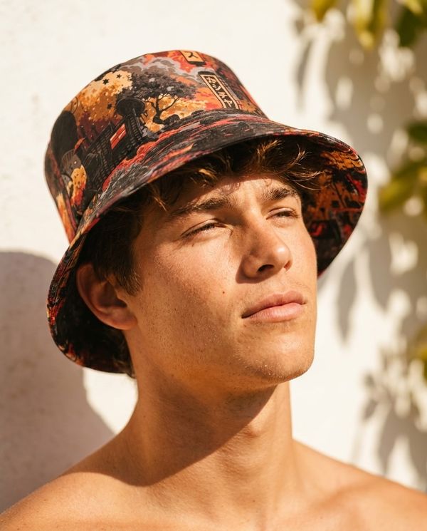 Neonoir bucket hats