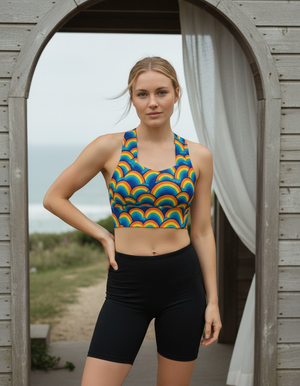 Prism Sports Bra Longline Sports Bra — Dripper