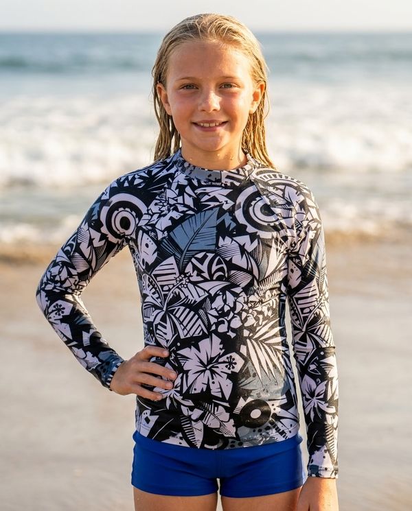 Girls Lani Uli Rash Guard
